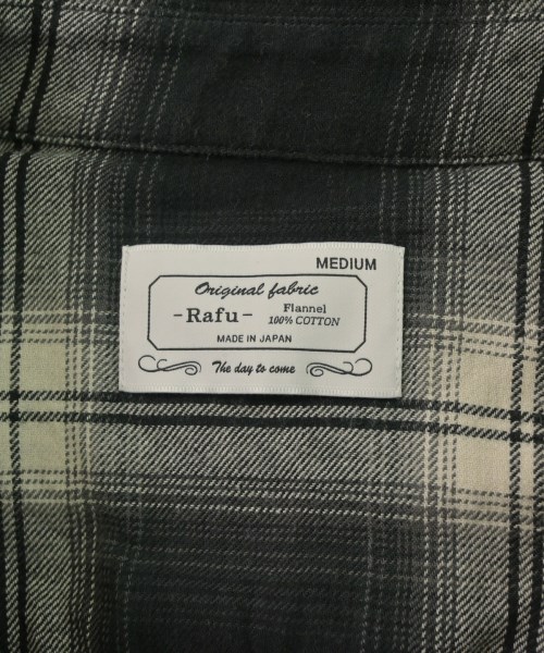 Rafu（ラフ）カジュアルシャツ グレー サイズ:M メンズ/2200623183045