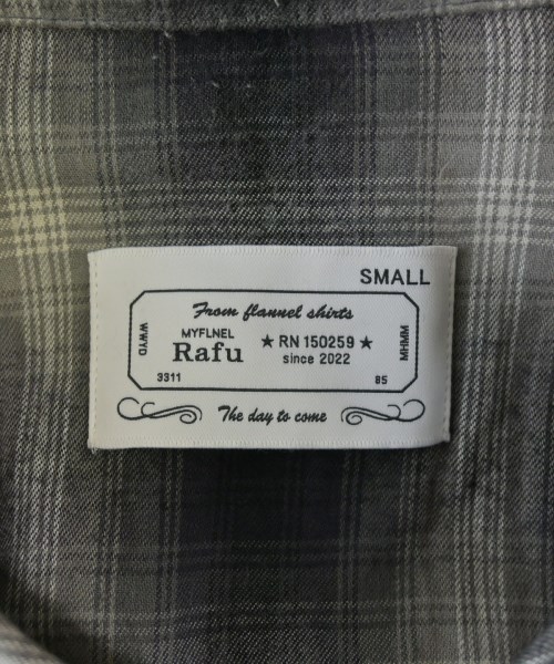 Rafu（ラフ）カジュアルシャツ グレー サイズ:S メンズ/2200612604049