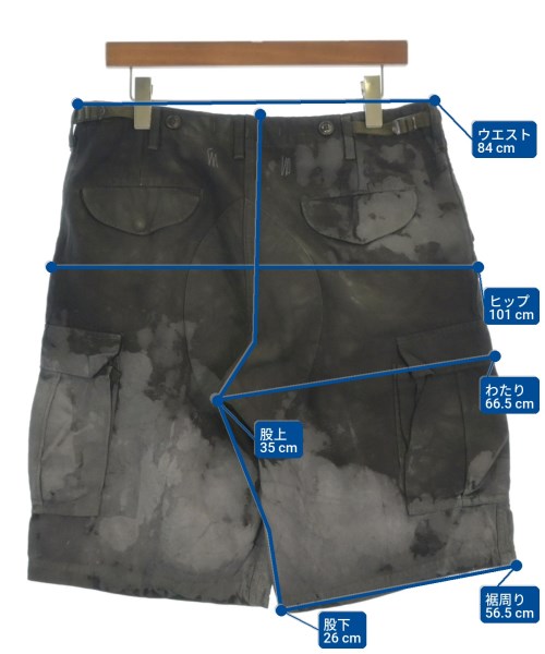 rebear by Johnbull（リベアバイジョンブル）ショートパンツ グレー サイズ:-(M位) メンズ/2200653357751