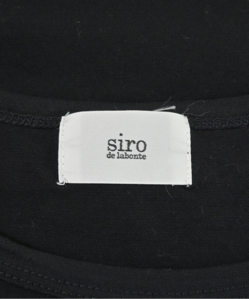 siro de labonte（シロデラボンテ）Tシャツ・カットソー 黒 サイズ:M レディース/2200665395604