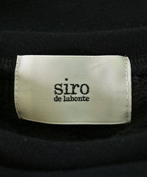 siro de labonte（シロデラボンテ）スウェット 黒 サイズ:M レディース/2200675200035