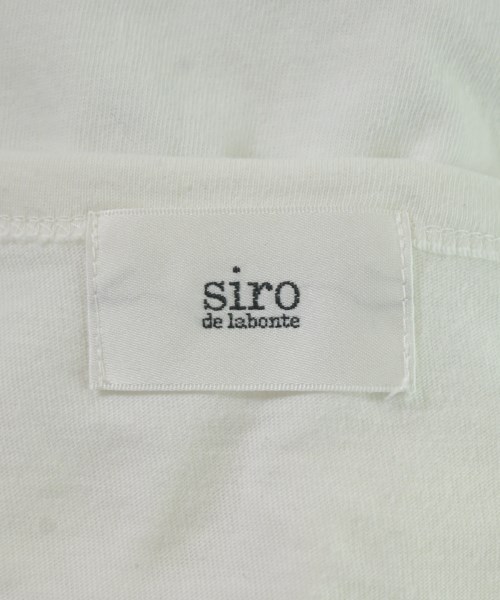 siro de labonte（シロデラボンテ）Tシャツ・カットソー 白 サイズ:M レディース/2200707671192