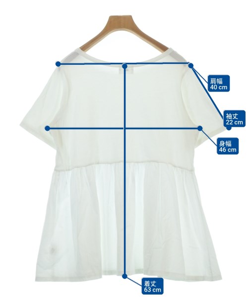 siro de labonte（シロデラボンテ）Tシャツ・カットソー 白 サイズ:M レディース/2200707671192