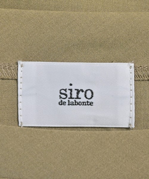 siro de labonte（シロデラボンテ）ブラウス カーキ サイズ:M レディース/2200684632117