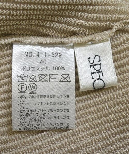 SPECCHIO（スペッチオ）ワンピース ベージュ サイズ:40(M位) レディース/2200647141021
