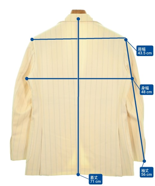 Tagli Arte（タリアート）ジャケット 白 サイズ:-(S位) メンズ/2200680322012