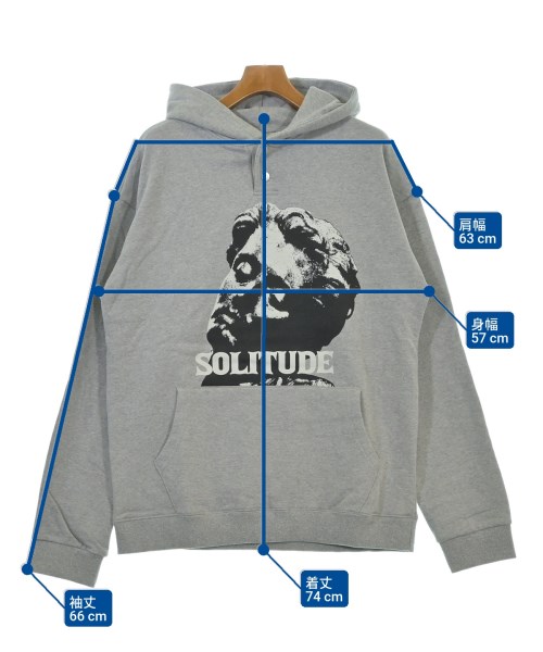 Tee Library（ティーライブラリー）パーカー グレー サイズ:S メンズ/2200646743097