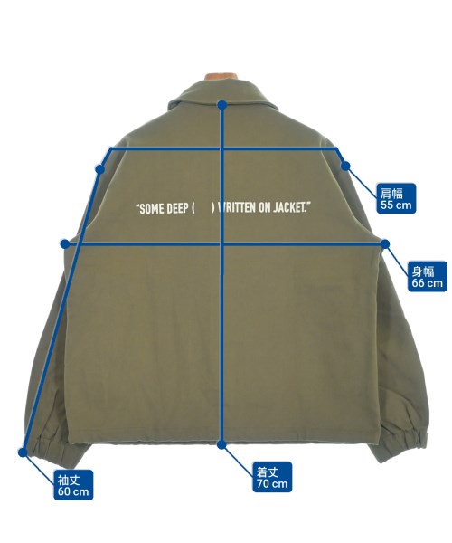 Tee Library（ティーライブラリー）カバーオール カーキ サイズ:S メンズ/2200646743127