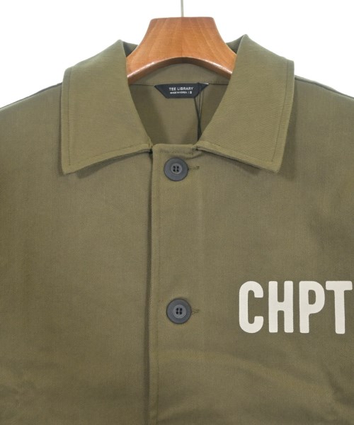 Tee Library（ティーライブラリー）カバーオール カーキ サイズ:S メンズ/2200646743141