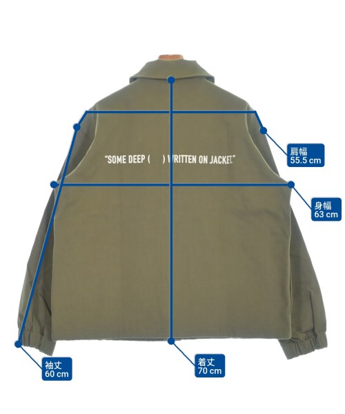 Tee Library（ティーライブラリー）カバーオール カーキ サイズ:S メンズ/2200646743141