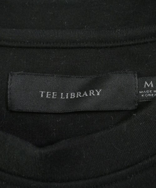 Tee Library（ティーライブラリー）Tシャツ・カットソー 黒 サイズ:M メンズ/2200689734199