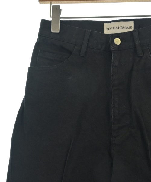 THE HANDSOME（ハンサム）デニムパンツ 黒 サイズ:02(M位) レディース/2200644575836