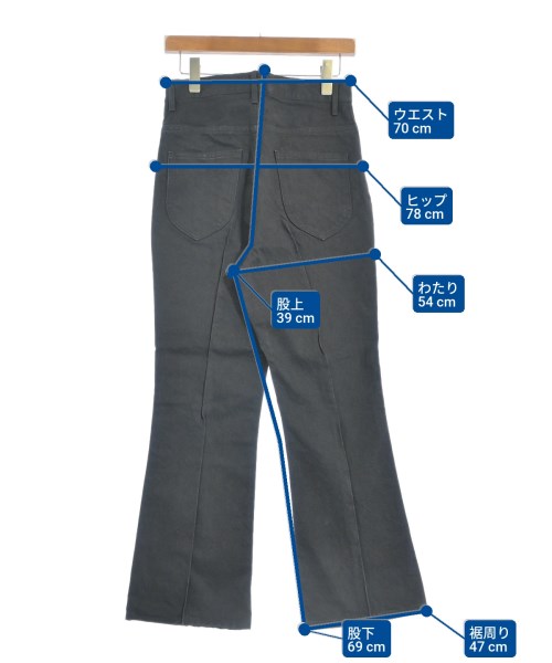 THE HANDSOME（ハンサム）デニムパンツ 黒 サイズ:2(M位) レディース/2200644743228