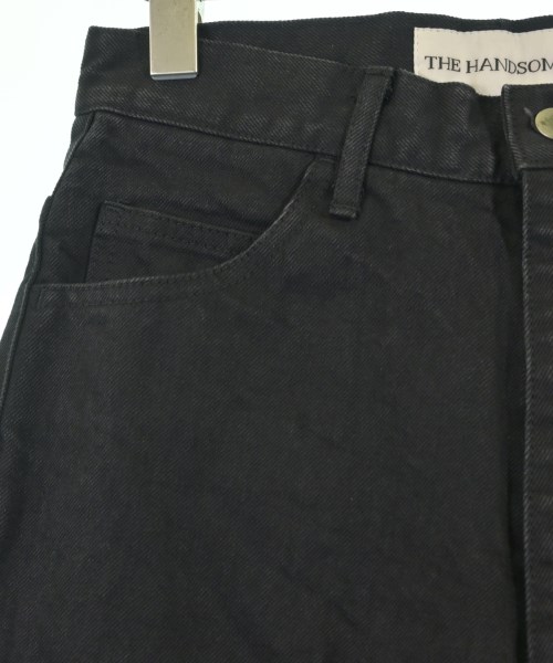 THE HANDSOME（ハンサム）デニムパンツ 黒 サイズ:2(M位) レディース/2200644743853