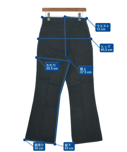 THE HANDSOME（ハンサム）デニムパンツ 黒 サイズ:L04 レディース/2200644744881