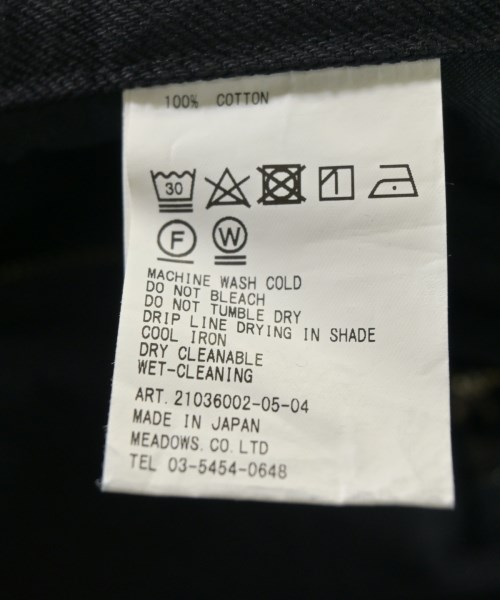 THE HANDSOME（ハンサム）デニムパンツ 黒 サイズ:L04 レディース/2200644744904