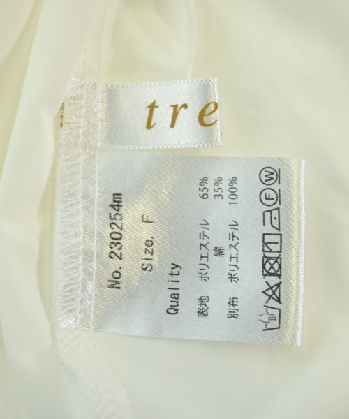 trefle（トレフル）ブラウス 白 サイズ:F レディース/2200635624116