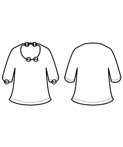 trefle（トレフル）ブラウス 白 サイズ:02(M位) レディース/2200655751267