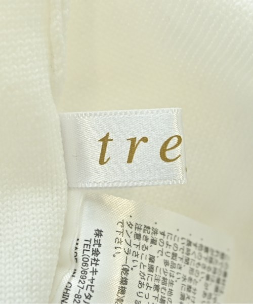 trefle（トレフル）ニット・セーター 白 サイズ:F レディース/2200725463175