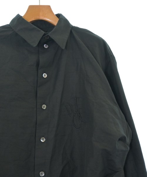 TWEO（トゥー）カジュアルシャツ 黒 サイズ:ONE レディース/2200636233096