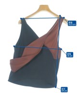 TWEO（トゥー）カジュアルシャツ 茶 サイズ:OS レディース/2200621700114