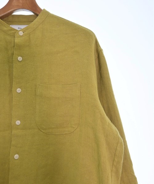 Urig（ウーリッヒ）カジュアルシャツ 黄 サイズ:2(M位) メンズ |【公式