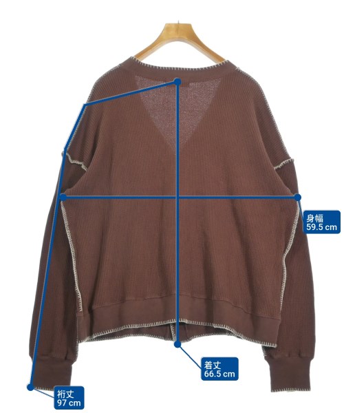 Urig（ウーリッヒ）Tシャツ・カットソー 茶 サイズ:2(M位) メンズ/2200622689036