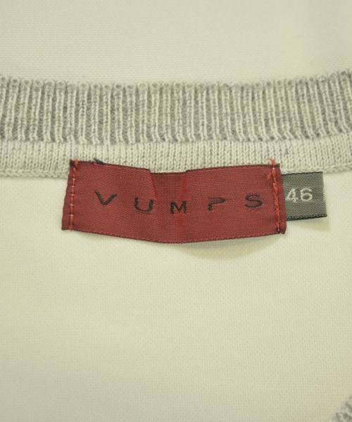 VUMPS（ヴァンプス）Tシャツ・カットソー 白 サイズ:46(M位) メンズ/2200653038025