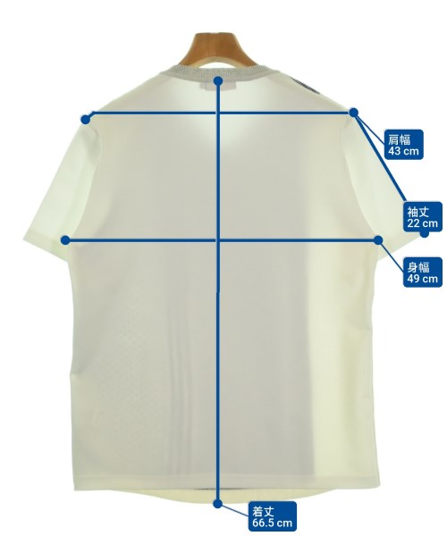 VUMPS（ヴァンプス）Tシャツ・カットソー 白 サイズ:46(M位) メンズ/2200653038025