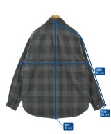 WELCOME-RAIN（ウェルカムレイン）カジュアルシャツ グレー サイズ:2(M位) メンズ/2200644618113