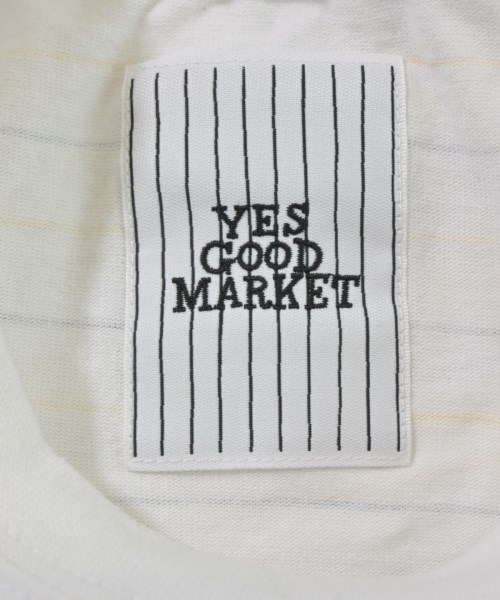 Yes Good Market（イエスグッドマーケット）Tシャツ・カットソー 白 サイズ:M メンズ/2200691039053