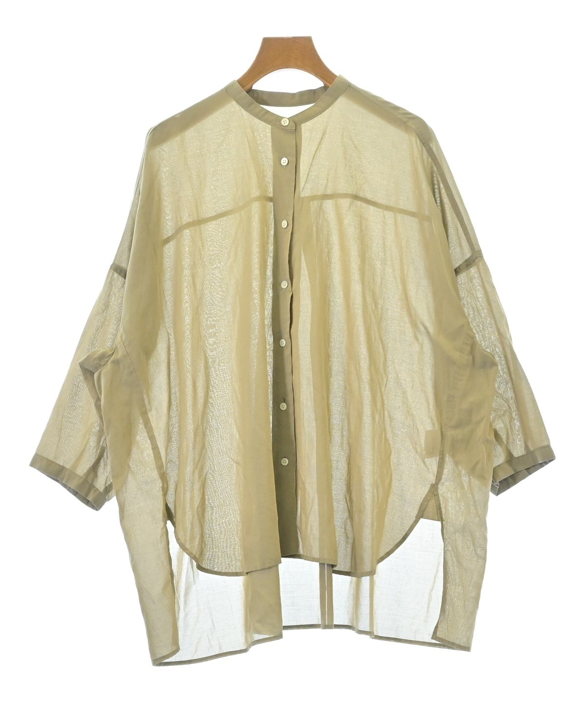 cafune（カフネ）カジュアルシャツ ベージュ サイズ:38(M位