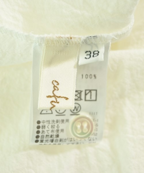 cafune（カフネ）カジュアルシャツ 白 サイズ:38(M位) レディース/2200635292254