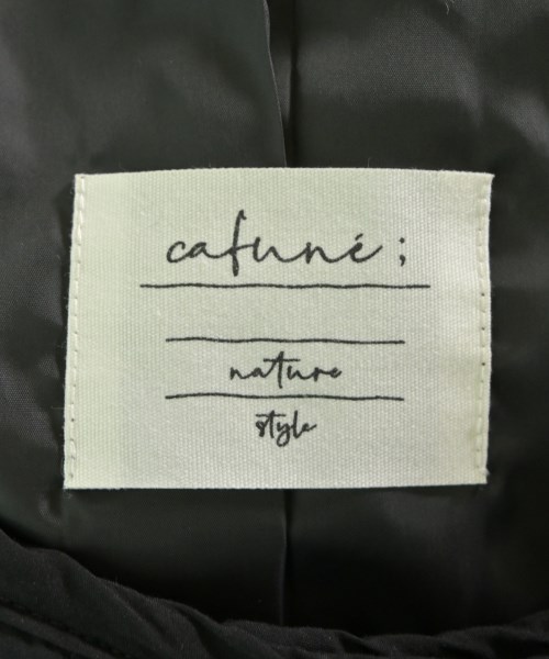 cafune（カフネ）ダウンジャケット/ダウンベスト 黒 サイズ:38(M位) レディース/2200619730031