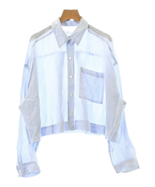 CAFUNE(カフネ)カジュアルシャツ 青 サイズ:38(M位)/2200674202399