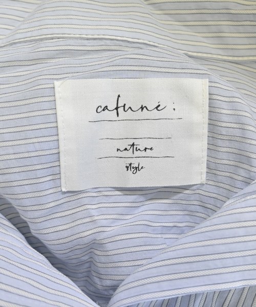 CAFUNE（カフネ）カジュアルシャツ 青 サイズ:38(M位) レディース/2200674202399