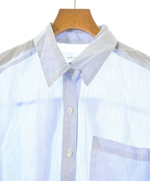 CAFUNE（カフネ）カジュアルシャツ 青 サイズ:38(M位) レディース/2200674202399