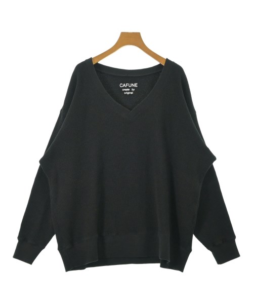 CAFUNE(カフネ)Tシャツ・カットソー 黒 サイズ:38(M位)/2200668536097