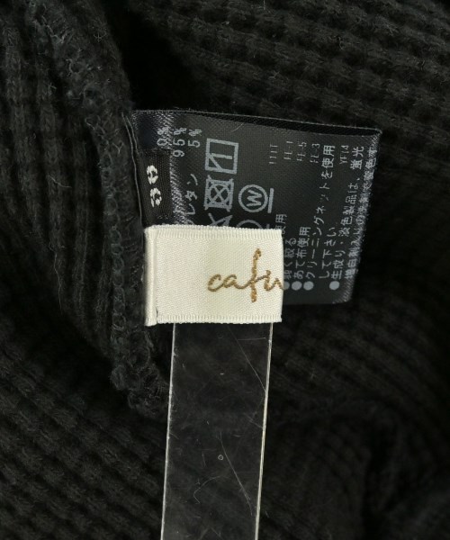 CAFUNE（カフネ）Tシャツ・カットソー 黒 サイズ:38(M位) レディース/2200668536097