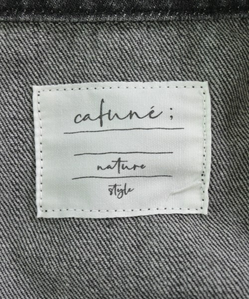 cafune（カフネ）デニムジャケット 黒 サイズ:38(M位) レディース/2200658471117