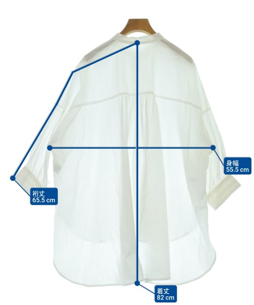 cafune（カフネ）カジュアルシャツ 白 サイズ:38(M位) レディース/2200659184474