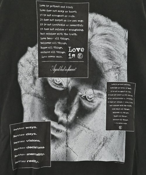 A GOOD BAD INFLUENCE（アグッドバッドインフルエンス）Tシャツ・カットソー 黒 サイズ:L メンズ/2200700667024