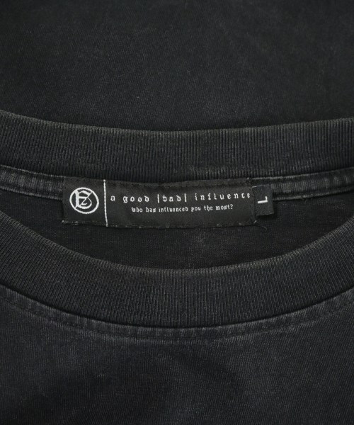 A GOOD BAD INFLUENCE（アグッドバッドインフルエンス）Tシャツ・カットソー 黒 サイズ:L メンズ/2200716887027