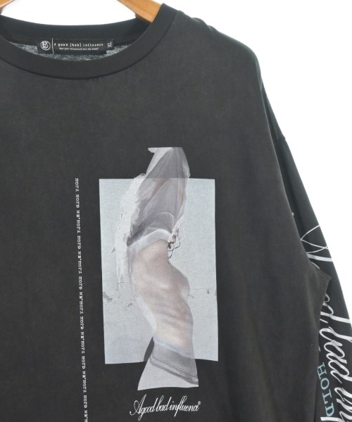 A GOOD BAD INFLUENCE（アグッドバッドインフルエンス）Tシャツ・カットソー 黒 サイズ:XL メンズ/2200716887034