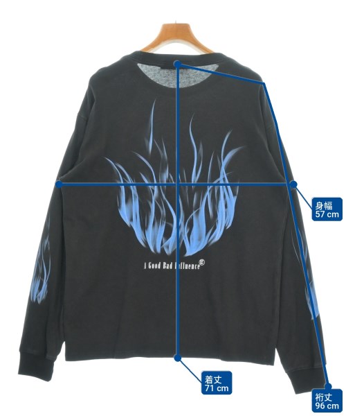 A GOOD BAD INFLUENCE（アグッドバッドインフルエンス）Tシャツ・カットソー 黒 サイズ:L メンズ/2200716887041
