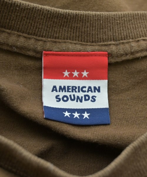 AMERICAN SOUNDS（アメリカンサウンズ）Tシャツ・カットソー 茶 サイズ:XL メンズ/2200679324669