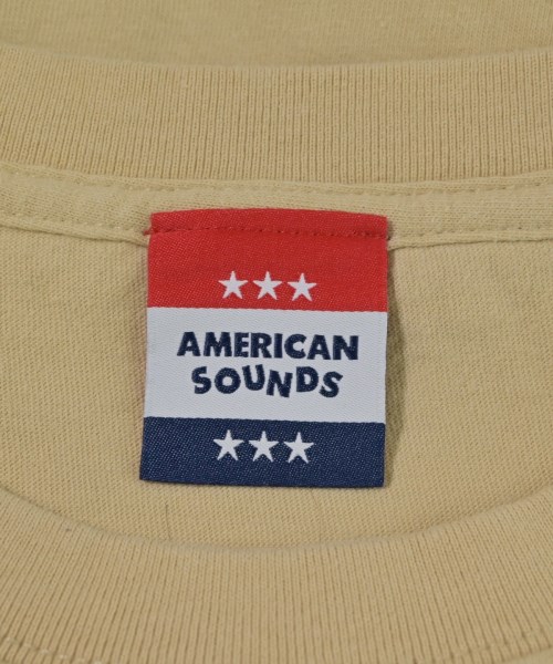 AMERICAN SOUNDS（アメリカンサウンズ）Tシャツ・カットソー ベージュ サイズ:M メンズ/2200684878218