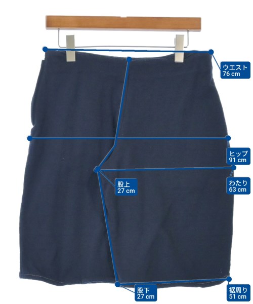 Ans Dotsloevner（アンスドッツローヴナー）ショートパンツ 紺 サイズ:-(M位) レディース/2200651505123