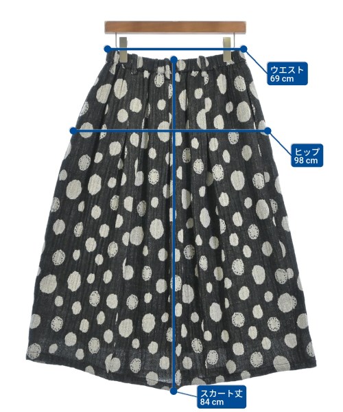 Ante Meridiem（アンテメリディアン）ロング・マキシ丈スカート 黒 サイズ:F レディース/2200628570130