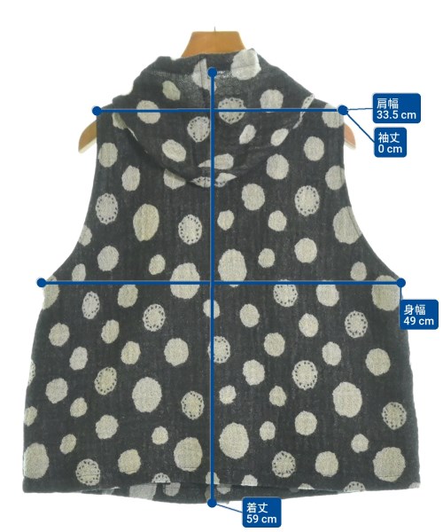 Ante Meridiem（アンテメリディアン）ベスト 黒 サイズ:F レディース/2200628570147